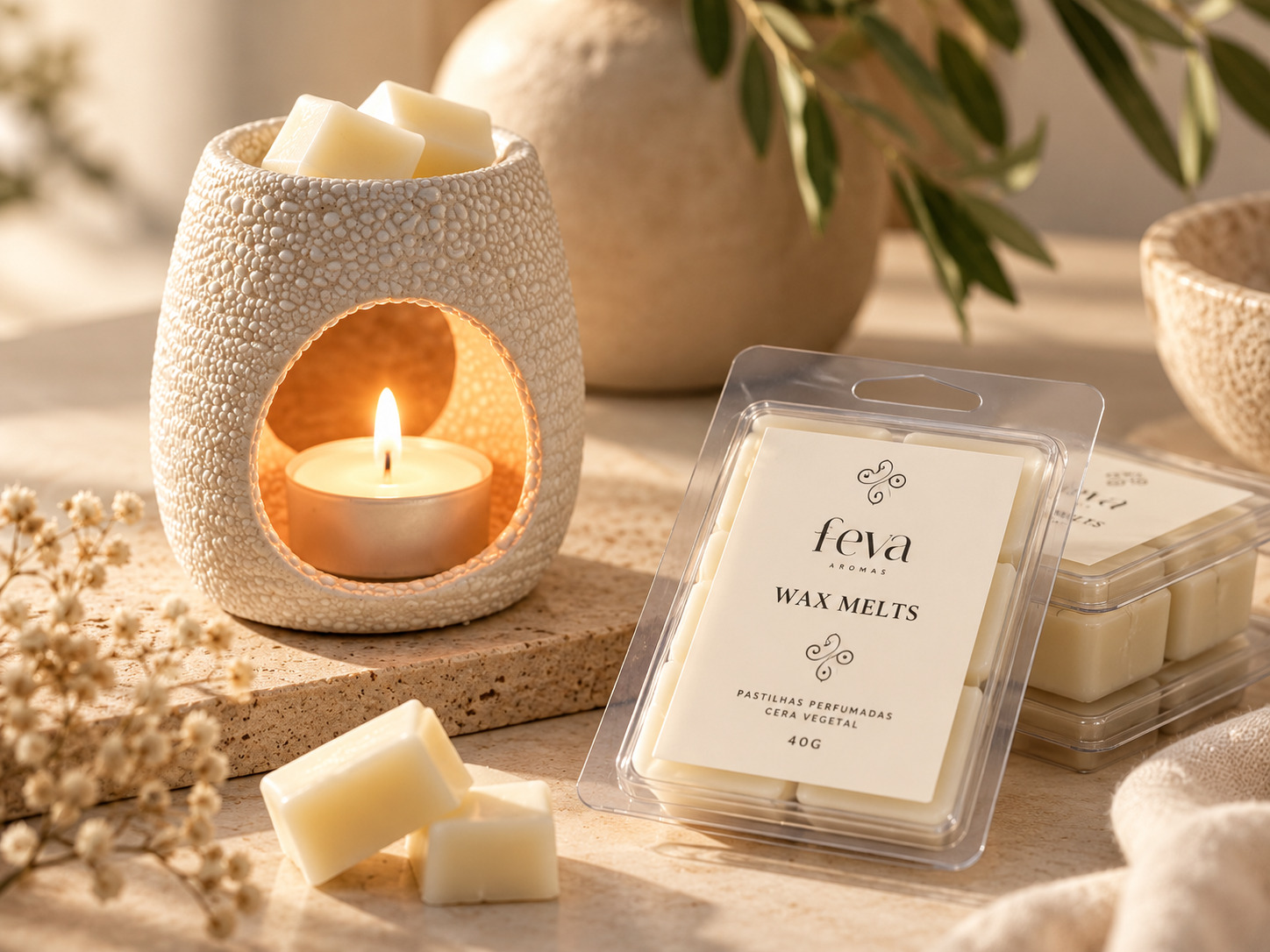 Wax Melts FEVA - pastilhas aromáticas